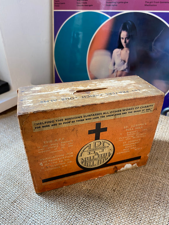1960’s Missionary Collection box