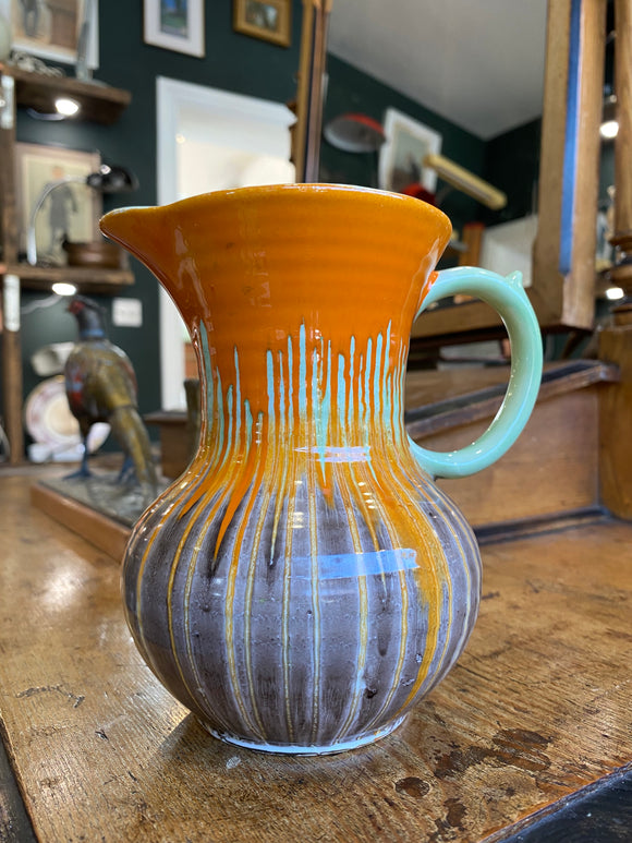 1930’s Shelley 'Harmony' drip glaze jug