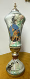 Vintage Soviet basketball glass trophy