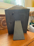 Back view of mirrored photo frame measuring 18cm x 13cm