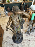Large Vintage Spelter Figure – After Auguste Moreau