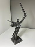 Vintage Soviet statuette ‘The Motherland Calls’