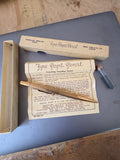 Vintage Mabie Todd Fyne Poynt propelling pencil with original box and instruction leaflet