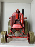 Vintage McCormick-Deering Farmall F-12 Tin Toy Tractor – Fantastic Condition