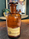 Vintage apothecary bottle - Tinct.carmin