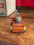 Scratch-Built Miniature Brass Cannon on Wooden Carriage