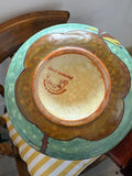 Art Deco Ditmar Urbach Czech Pottery Vase with Twin Handles – Hand Painted – c.1930s
