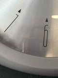 Karlsson “Aesthetic” Brushed Silver Wall Clock