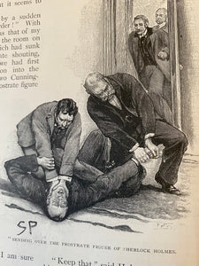 1893 Hardback Bound Volume of The Strand Magazine – Featuring Six Debut Sherlock Holmes Stories