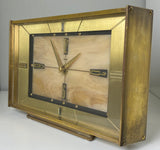 Mid century Metamec mantle clock