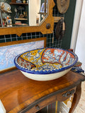 Vintage Andalucia style ceramic sink