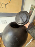 Large Carved Wooden Pot – Possibly Ethiopian, Jima People, Early 20th Century