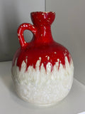 1960’s West German drip glaze vase