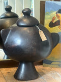 Large Carved Wooden Pot – Possibly Ethiopian, Jima People, Early 20th Century