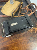 1930s Coronet Folding Camera – Vintage Collectible with Original Case