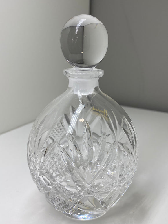 Elegant Hand-Cut Lead Crystal Perfume Bottle – Harrods Label