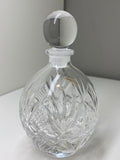 Harrods cut glass scent bottle