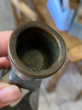 Antique WMF Art Nouveau Metal Candlestick – German Jugendstil c.1910