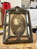 Edwardian Postcard c.1900s–1910s in Ornate Mirrored Frame