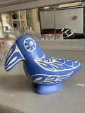Vintage 1970s Chilean Studio Pottery Bird Figurine – Pablo Zabal – £40