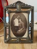 Edwardian Postcard c.1900s–1910s in Ornate Mirrored Frame