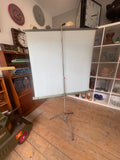 Vintage Projecta Projection Screen – Mid-Century Adjustable Tripod Screen