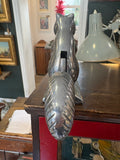 Vintage 1970s Cast Aluminium Squirrel Nutcracker – Mid-Century Novelty Nut Cracker