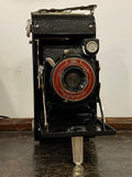 1930s Coronet Folding Camera – Vintage Collectible with Original Case