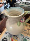 Vintage Clarice Cliff “My Garden” Water Pitcher – Cream – 21cm High