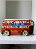 Brimtoy clockwork tin toy London bus