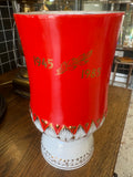 Large Soviet Baranovka Porcelain Vase – 1985 Victory Anniversary Commemorative, 26.5cm
