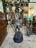 Large Vintage Spelter Figure – After Auguste Moreau