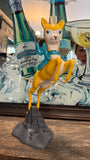 Vintage Babycham Fawn Advertising Display – Plastic POS Figure