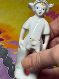 Young Budenovets Boy Figurine – Polonnoe Porcelain, USSR, c.1950s