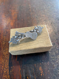 Edwardian silver brooch