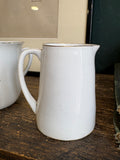 Plain reverse of WWI commemorative ceramic jug
