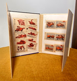 1970s Russian Postage Stamp Collection – Industrial Vehicles & Space-Themed Wallet