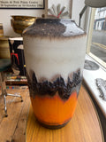 Large 1960s West German Fat Lava Vase by Scheurich – Form 517-38