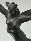 Vintage Soviet statuette ‘The Motherland Calls’