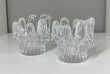 Vintage Kosta Boda Sunflower candle holders