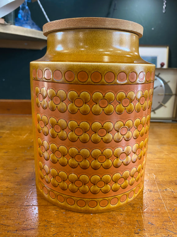 1970’s Hornsea Saffron large storage jar