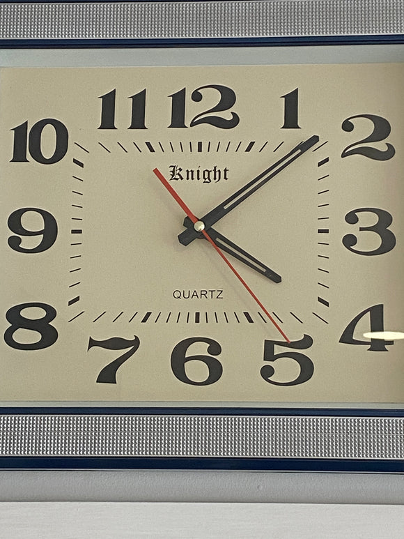 1980’s Knight large wall clock