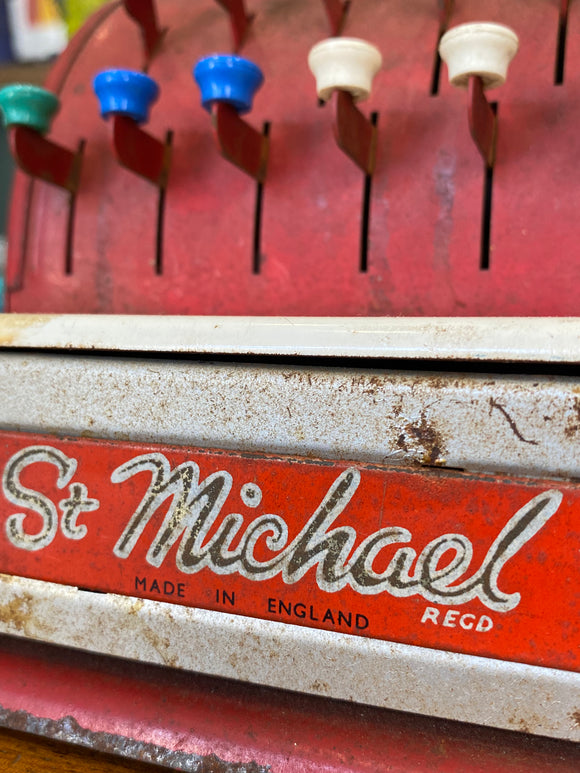 Vintage St Michael toy till/cash register