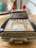 Mid-Century Ichiko Chevrolet Impala Tin Toy Police Car – 1960s Vintage Collectible