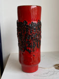 Vintage Kreutz Keramik fat lava vase