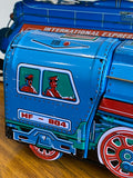 Vintage boxed International Express toy train.