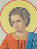 Antique lithograph of The Good Shepherd