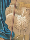 Antique lithograph of The Good Shepherd