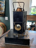 Vintage railway lamp