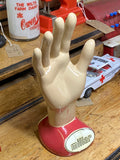 Vintage 1970s Millar Mitts Shop Display Hand Mannequin